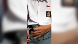 Indonesian Boy Handjob After School - 4 image
