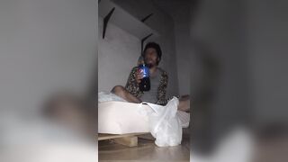 Male Mukbang taking a pepsi and eating biscuits - 10 image