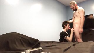 My femboy gets fucked in maid dress (only fans thustin69) - 3 image