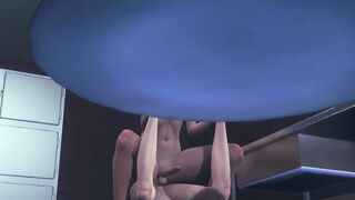Yaoi Femboy - Sweet femboy anal bareback with creampie - 8 image