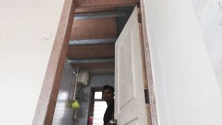 Room sex hot blowjob pumping bhatharoom cleaning hell - 15 image