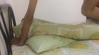 College student humping pillow - 1 image