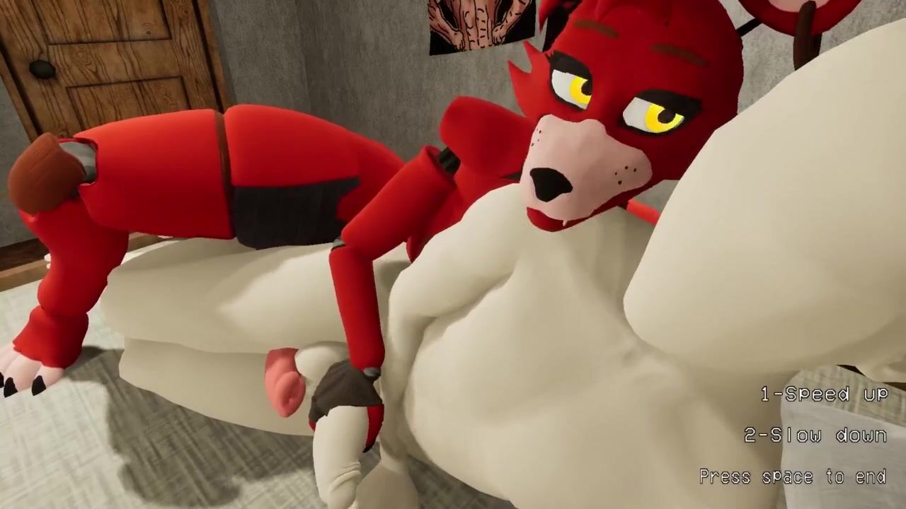 Final Sex Day Of Fnaf Foxy Femboy -- Fox Den