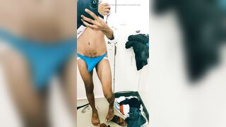 Sexy in changing room big dick cumshot - 9 image