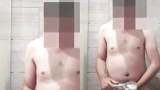 Another Security Guard take shower and cum - 3 image