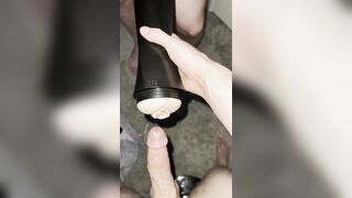 Two Bros Play With a Fleshlight Together - 3 image