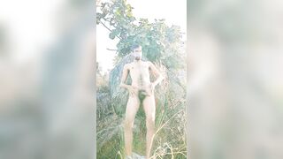 Pakistani Muslim twink gay boy cumshot in public - 12 image