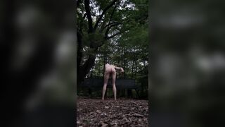 Forest Spanking With Stick - 11 image