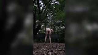 Forest Spanking With Stick - 15 image