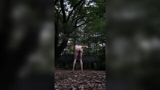 Forest Spanking With Stick - 5 image