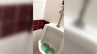 White boy licking public toilets clean - 11 image