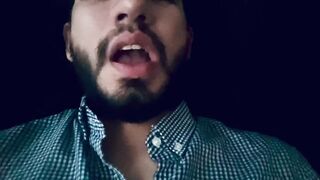 Mouth & Tongue Fetish (ASMR Mouth sounds and jerking off) - 14 image