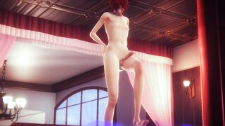 Twink femboy having sex - Sissy crossdress Japanese Asian Manga Anime Film Game Porn Gay - 4 image