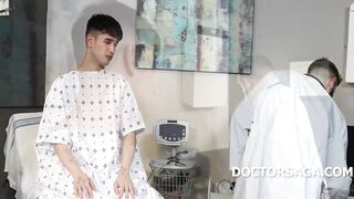 Teen Twink Gets His Reflexes Fixed By Gay Doctor - Scott Demarco, Rob Quin - 3 image