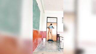 Classroom sex indian daddy cumshot - 2 image
