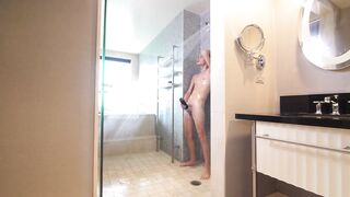 ShowerBait Bryson Belair Has A Hot Shower Fuck With A Fat Twink Cock - 4 image