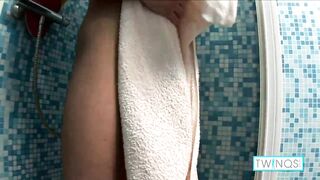 Jordan Should Shoot More Solo Masturbating Clips In The Bathroom! - 5 image