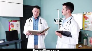 Patient Agrees to Roleplay a Sexual Health Check with His Doctor - Doctorblows - 2 image