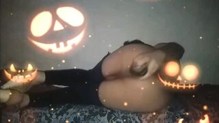 SofiBlack Celebrate Halloween big ass gay taking big huge dildo - 15 image