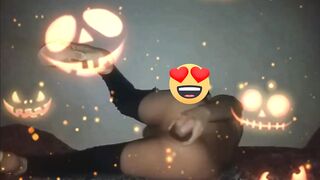 SofiBlack Celebrate Halloween big ass gay taking big huge dildo - 7 image