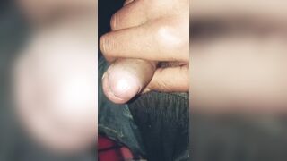Even after fucking, I shook my thick penis in the quilt and water came out. Best videos of the day. - 7 image