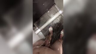 Pissing at the gym public showers - 15 image