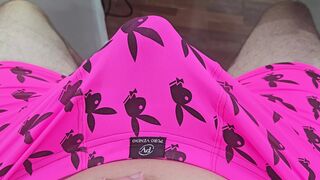 my new pink underwear onlyfans: nutboyz - 1 image