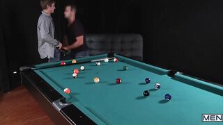 TWINKPOP - Luke Adams Teaches Johnny Rapid How To Play Pool But He Prepares To Be Fucked By Him - 3 image