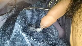 Spread sperm on my jacket - 1 image