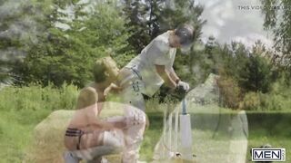 Sam Ledger & Leo Louis Got Penalty But Instead Of Leaving They Fuck In The Middle Of Golf Course As A Payback - MEN - 8 image