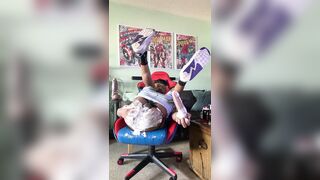 PrinceSleaze playing with Creamy Hole Plus Three Dildos and Shave Whip Cream - 12 image