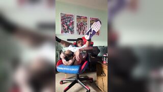 PrinceSleaze playing with Creamy Hole Plus Three Dildos and Shave Whip Cream - 4 image