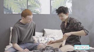 Ginger Twink Michael Finger Fucks Logan Before A Nasty & Wild Anal Fuck! - 5 image