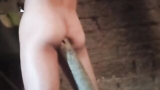 Two dildoes rubbed in my pussy - 3 image