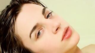 Skinny Ayden James smokes while stroking his own cock - 5 image