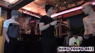 Outrageous 10 Guy Group Spunking up FIT 19yr CUTE AS FUCK - 5 image