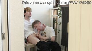 licked the ass of a twink on the back and then fucked his tight ass - 7 image