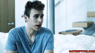 Stepson Adam Awbride and his stepdad Dale Savage having a steamy stepfamily fuck sesh - 5 image