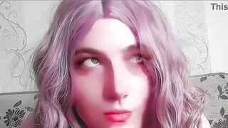 Sexy Ladyboy Striptease Solo Performance Hot Short Dress Big Ass - 5 image