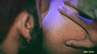 Big Dick Camilo Brown Fucking Cute Twink Juan Ferrer Bareback At The Bar Covering His Face In Cum - 3 image