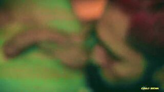 Big Dick Camilo Brown Fucking Cute Twink Juan Ferrer Bareback At The Bar Covering His Face In Cum - 5 image