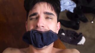 Hunk teacher bareback fucks his jerking off student - 15 image