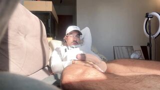 ROLUDO TAKING THE SUN AND HITTING IT OUT UNTIL HE CUM - 2 image