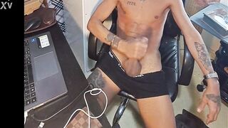 Handjob in Black Underwear - 4 image