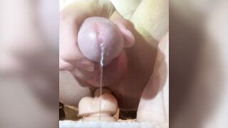 PreCum From riding it.