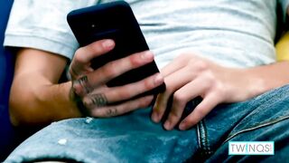 Thomas Also Rubs His Hard Nipples & Anus While Jerking Off! - 5 image