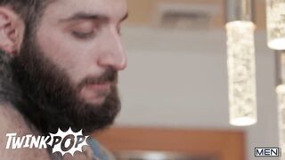 Theo Brady Rides Firefighter Tony D'Angelo's Big Pole Then Takes A Creampie In His Ass - TWINKPOP - 14 image