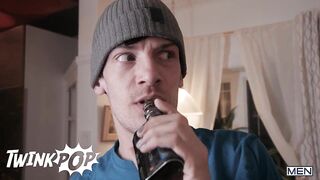 Theo Brady Rides Firefighter Tony D'Angelo's Big Pole Then Takes A Creampie In His Ass - TWINKPOP - 2 image