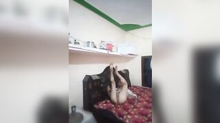 White king Crossdresser masterbating in locker room - 11 image