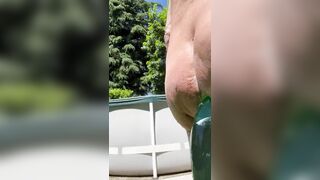 In the woods with a bottle in my ass - 4 image